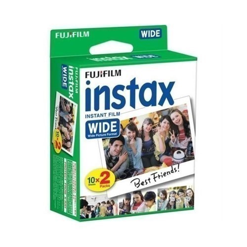 PAPEL FOTOGRAFICO FUJIFILM INSTAX WIDE 10UDX2PACKS
